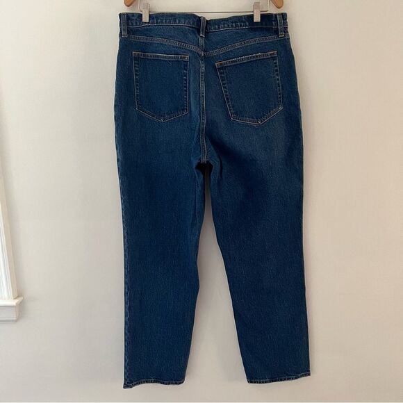 Abercrombie NWT 90s Straight Ultra High Rise Wash Size 33 Classic Denim - Picture 4 of 11